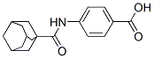 4-[(1-金刚烷羰基)氨基]苯甲酸结构式_62144-92-7结构式