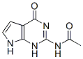 N-(4-oxo-1,7-dihydropyrrolo(2,3-d)pyrimidin-2-yl)acetamide Structure,62160-25-2Structure
