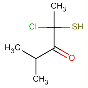 3-Thietanone,2-chloro-2,4,4-trimethyl- Structure,62161-71-1Structure
