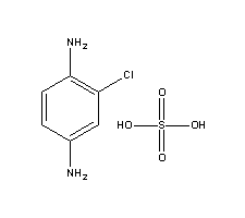 2-Chlorobenzene-1,4-diammonium sulphate Structure,6219-71-2Structure