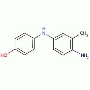 4-[(4-氨基-3-甲基苯基)氨基]-苯酚结构式_6219-89-2结构式