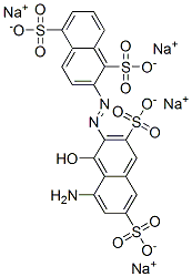 8’-Amino-1’-hydroxy-2,2’-azonaphthalene-1,3’,5,6’-tetrasulfonic acid,tetrasodium salt Structure,62203-80-9Structure