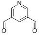 吡啶-3,5-二羧醛结构式_6221-04-1结构式