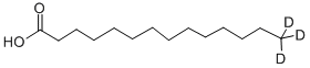 Tetradecanoic-14,14,14-d3 acid Structure,62217-71-4Structure