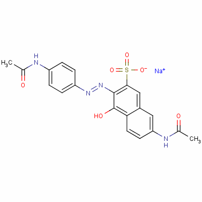 酸性红137结构式_6222-63-5结构式
