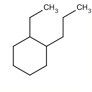 1-Ethyl-2-propylcyclohexane Structure,62238-33-9Structure