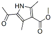 1H-pyrrole-3-carboxylicacid,5-acetyl-2,4-dimethyl-,methylester(9ci) Structure,62264-99-7Structure