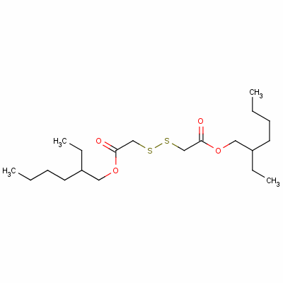 Bis(2-ethylhexyl) dithiodiacetate Structure,62268-47-7Structure