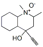 4-Ethynyl-1,2-dimethyldecahydro-4-quinolinol 1-oxide Structure,62299-69-8Structure