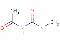 1-乙酰基-3-甲脲结构式_623-59-6结构式