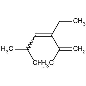 2,5-Dimethyl-3-ethyl-1,3-hexadiene Structure,62338-07-2Structure