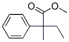 2-Phenyl-2-methylbutanoic acid methyl ester Structure,62338-21-0Structure