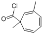 2,4,6-Cycloheptatriene-1-carbonyl chloride,1,3-dimethyl-(9ci) Structure,62360-29-6Structure