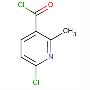 6-Chloro-2-methylnicotinoyl chloride Structure,62366-52-3Structure