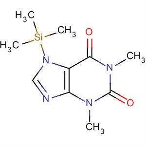1,3-Dimethyl-7-(trimethylsilyl)-1h-purine-2,6(3h,7h)-dione Structure,62374-32-7Structure