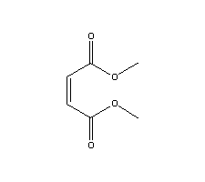 马来酸二甲酯结构式_624-48-6结构式