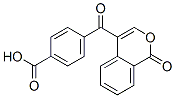 4-[(1-Oxo-1h-2-benzopyran-4-yl)carbonyl ]benzoic acid Structure,62416-90-4Structure