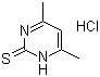 4,6-Dimethyl-1h-pyrimidine-2-thione hydrochloride Structure,62501-45-5Structure