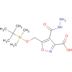 5-({[Tert-butyl(dimethyl)silyl]oxy}methyl)isoxazole-3-carbohydrazide Structure,625120-10-7Structure