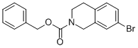 7-溴-3,4-二氢-2(1h)-异喹啉羧酸苯甲酯结构式_625127-09-5结构式