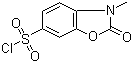 3-甲基-2-氧代-2,3-二氢-1,3-苯并噁唑-6-磺酰氯结构式_62522-63-8结构式
