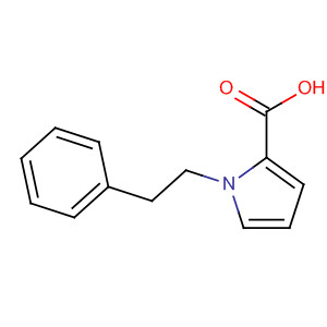 1-(2-苯基乙基)-1H-吡咯-2-羧酸结构式_62541-29-1结构式