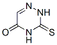 6-杂氮-2-硫脲嘧啶结构式_626-08-4结构式
