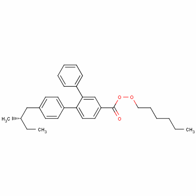 4-(Hexyloxy)phenyl (s)-4’-(2-methylbutyl)[1,1’-biphenyl ]-4-carboxylate Structure,62614-61-3Structure