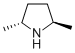 (2R,5r)-(-)-反式-2,5-二甲基吡咯烷结构式_62617-70-3结构式