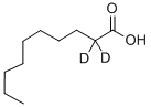 Decanoic-2,2-d2 acid Structure,62716-49-8Structure