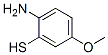 Benzenethiol, 2-amino-5-methoxy- Structure,6274-29-9Structure