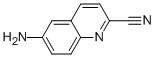 6-氨基-2-喹啉甲腈结构式_627531-51-5结构式