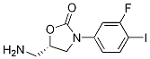 (5s)-5-(氨基甲基)-3-(3-氟-4-碘苯基)-2-噁唑烷酮结构式_627543-03-7结构式