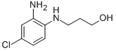 3-[(2-氨基-4-氯苯基)氨基]-1-丙醇结构式_62780-73-8结构式