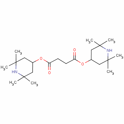 Bis(2,2,6,6-tetramethyl-4-piperidyl)succinate Structure,62782-03-0Structure