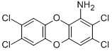 1-氨基-2,3,7,8-四氯二苯并-p-二噁英结构式_62782-13-2结构式