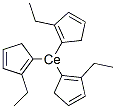 Tris(ethylcyclopentadienyl)cerium Structure,627876-95-3Structure