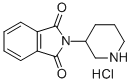 3-哌啶基邻苯二甲酰亚胺盐酸盐结构式_62813-09-6结构式