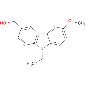 9-Ethyl-3-hydroxymethyl-6-methoxycarbazole Structure,628294-75-7Structure