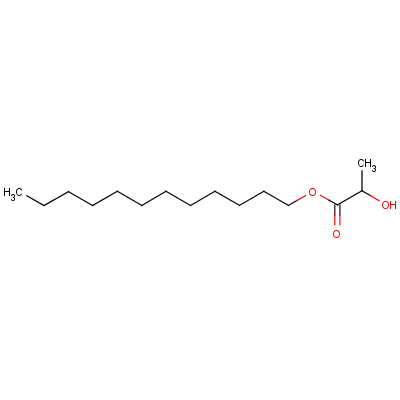 乳酸月桂纯酯结构式_6283-92-7结构式