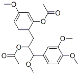 1-[[2-(乙酰基氧基)-4-甲氧基苯基]甲基]-2-甲氧基-2-(3,4-二甲氧基苯基)乙酸乙酯结构式_62849-08-5结构式