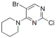 5-Bromo-2-chloro-4-(piperidin-1-yl)pyrimidine Structure,62880-67-5Structure