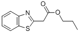 2-(苯并[d]噻唑-2-基)乙酸丙酯结构式_62886-14-0结构式