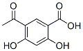 5-乙酰基-2,4-二羟基苯甲酸结构式_62908-65-0结构式