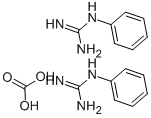 苯基胍碳酸盐结构式_6291-89-0结构式