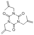 1,3,5-三(2-甲基-2-丙烯-1-基)-1,3,5-三嗪-2,4,6(1h,3h,5h)-三酮结构式_6291-95-8结构式