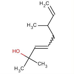 3,7-Octadien-2-ol ,2,6-dimethyl- Structure,62911-76-6Structure