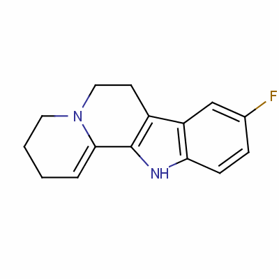 9-Fluoro-2,3,4,6,7,12-hexahydroindolo[2,3-a]quinolizine Structure,62933-29-3Structure