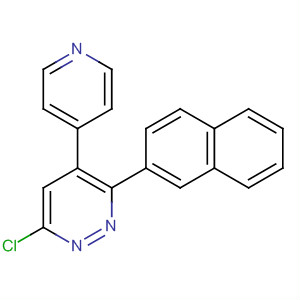 6-Chloro-3-naphthalen-2-yl-4-pyridin-4-yl-pyridazine Structure,629623-79-6Structure