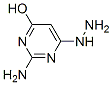2-Amino-4-hydroxy-6-hydrazinopyrimidine Structure,6298-85-7Structure